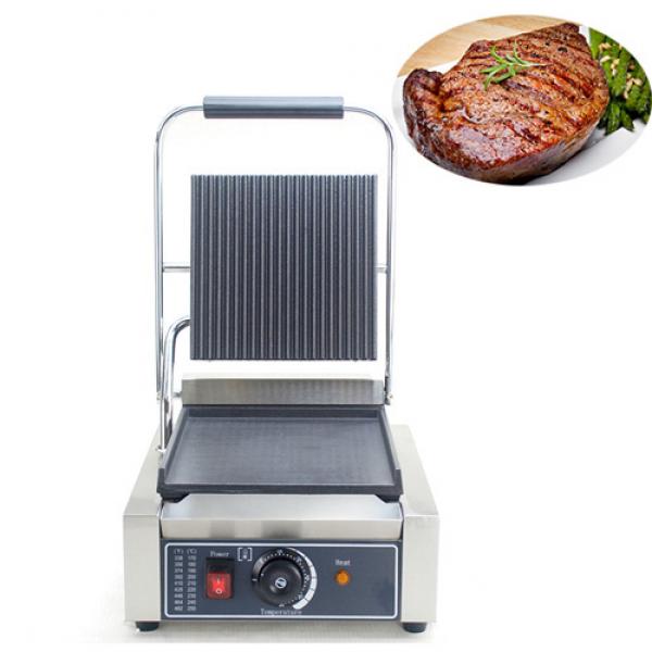 Electric Contact Grill-Upper Grooved&Under Flat-(BFK-811C)